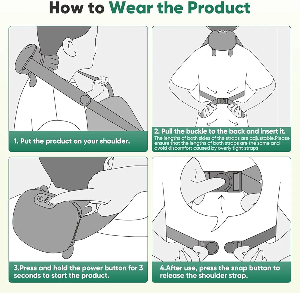 Rechargeable Shoulder and Neck Massager